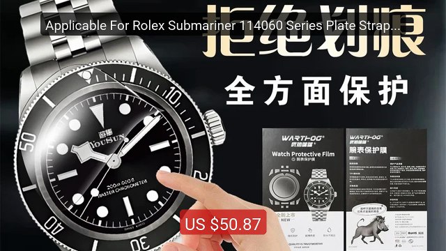 Applicable For Rolex Submariner 114060 Series Plate Strap Models W... Best Deal 2026 | Shop Now!