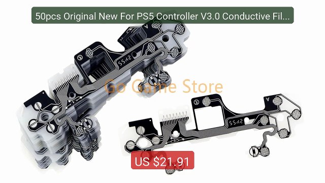 50pcs Original New For PS5 Controller V3.0 Conductive Film Fle... Best Buy 2026 | Great Quality!