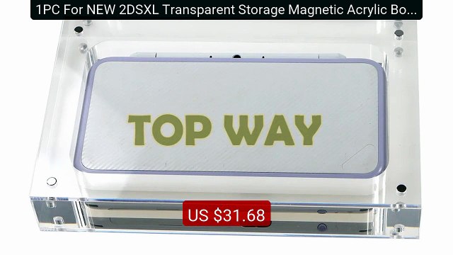 1PC For NEW 2DSXL Transparent Storage Magnetic Acrylic Box For NEW ... Top Rated 2026 | Buy Now!