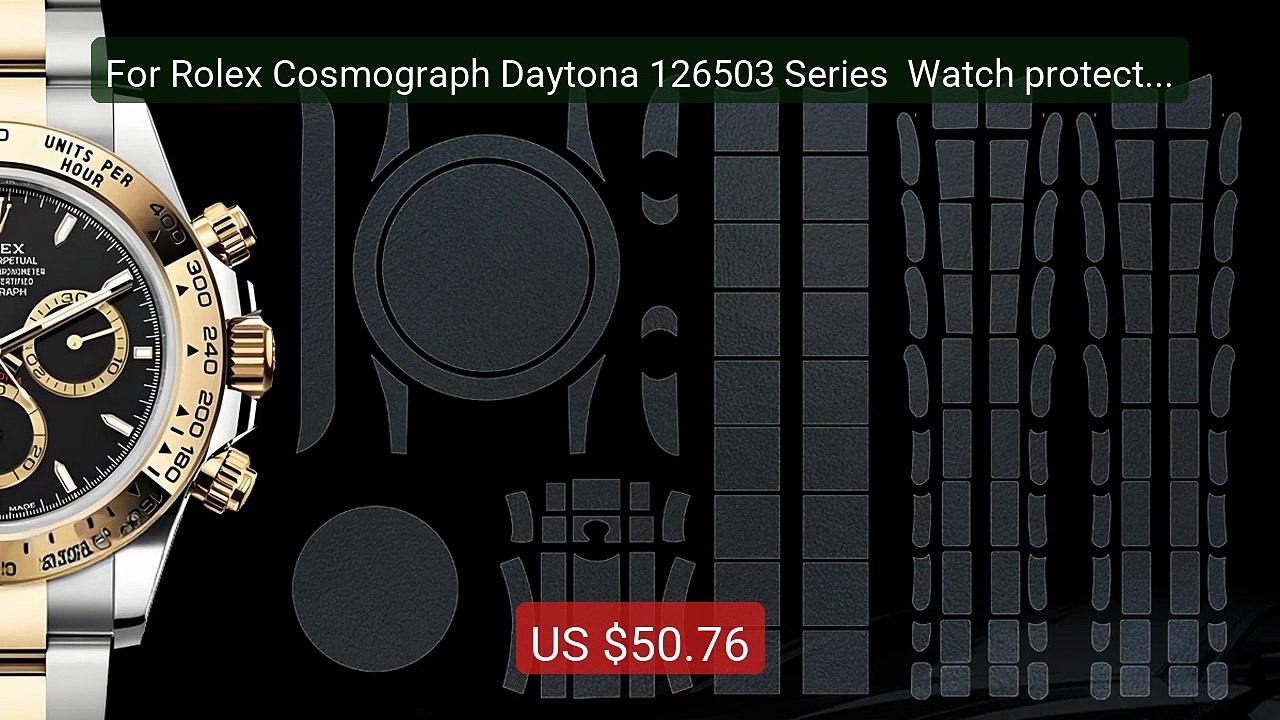 For Rolex Cosmograph Daytona 126503 Series  Watch protectiv... -- Top Pick 2026 | Unbeatable Price!