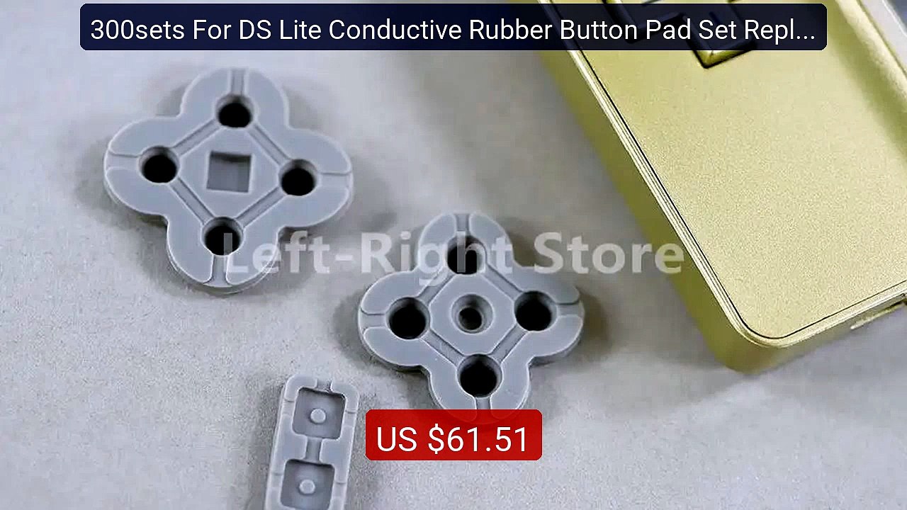 300sets For DS Lite Conductive Rubber Button Pad Set Replacement P... -- Best Deal 2026 | Shop Now!