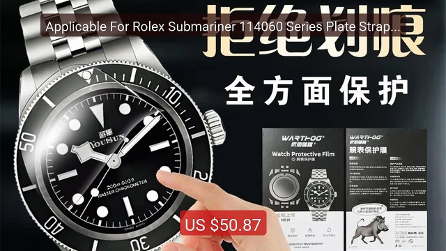 Applicable For Rolex Submariner 114060 Series Plate Strap Mode... Hot Deal 2026 | Limited Offer!