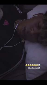 Nico Williams se la devuelve a Lamine: atentos a los ronquidos del jugador del Barça