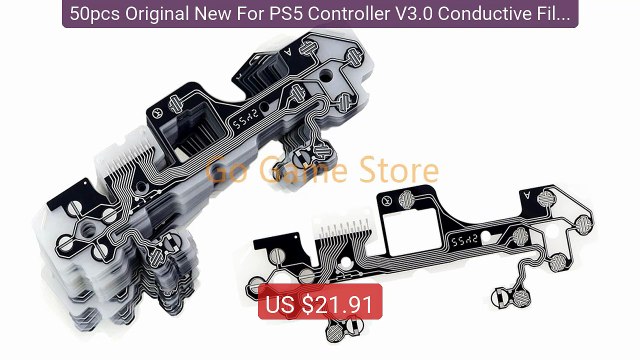 50pcs Original New For PS5 Controller V3.0 Conductive Film Fle... Hot Deal 2026 | Limited Offer!