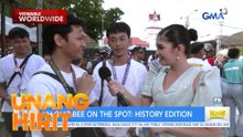 Quiz Bee on the Spot - History Edition | Unang Hirit