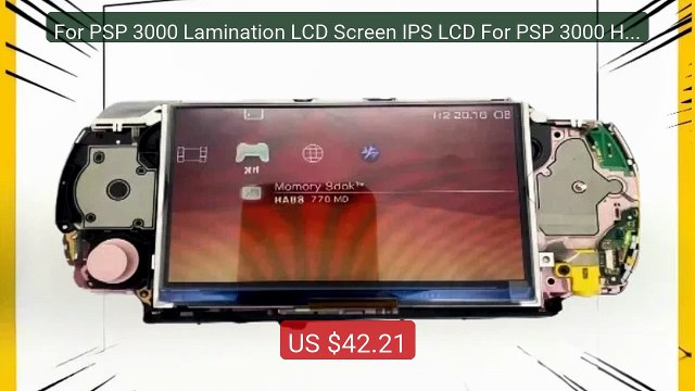 For PSP 3000 Lamination LCD Screen IPS LCD For PSP 3000 HD Scr... Best Buy 2026 | Great Quality!