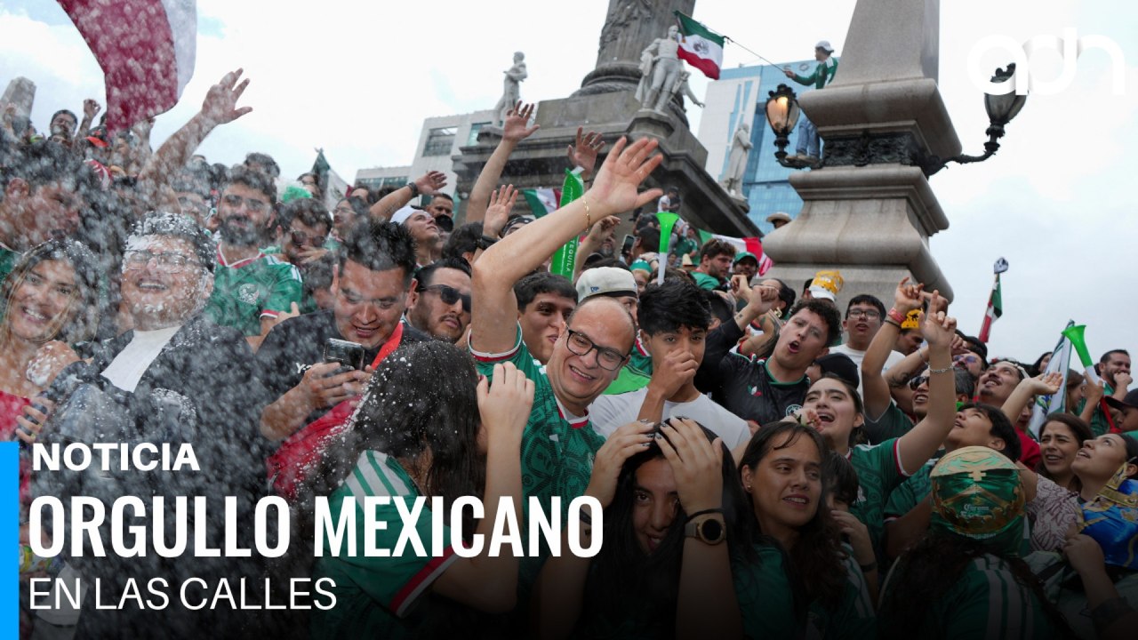 ¡Así se puso paseo de la Reforma! Celebración masiva tras el triunfo de la Selección Azteca