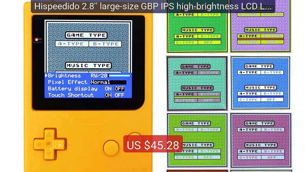 Hispeedido 2.8'' large-size GBP IPS high-brightness LCD Laminated s... -- Top Rated 2026 | Buy Now!