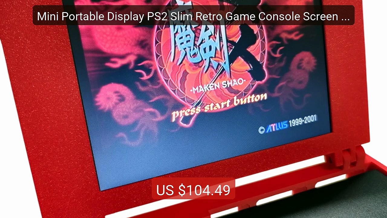 Mini Portable Display PS2 Slim Retro Game Console Screen Mini ... -- Best Buy 2026 | Great Quality!