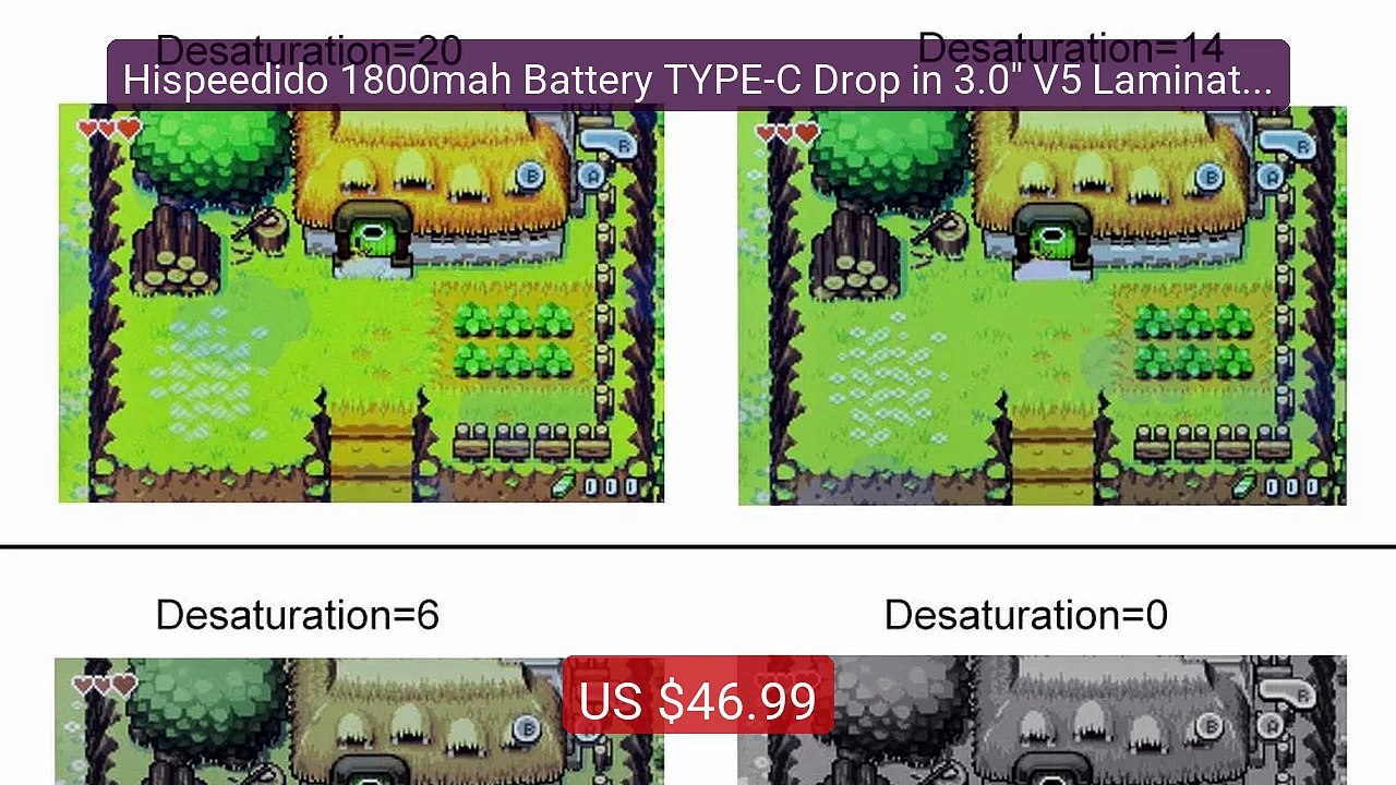 Hispeedido 1800mah Battery TYPE-C Drop in 3.0" V5 Laminated LC... -- Best Buy 2026 | Great Quality!