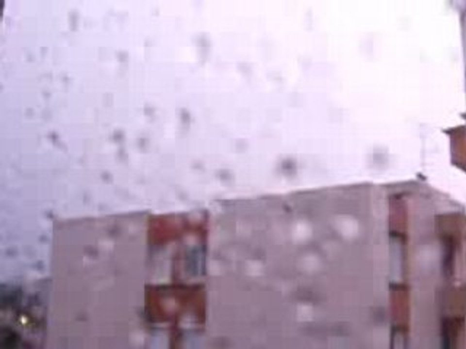 Orage Dijon 2 Août 2007 Partie 1