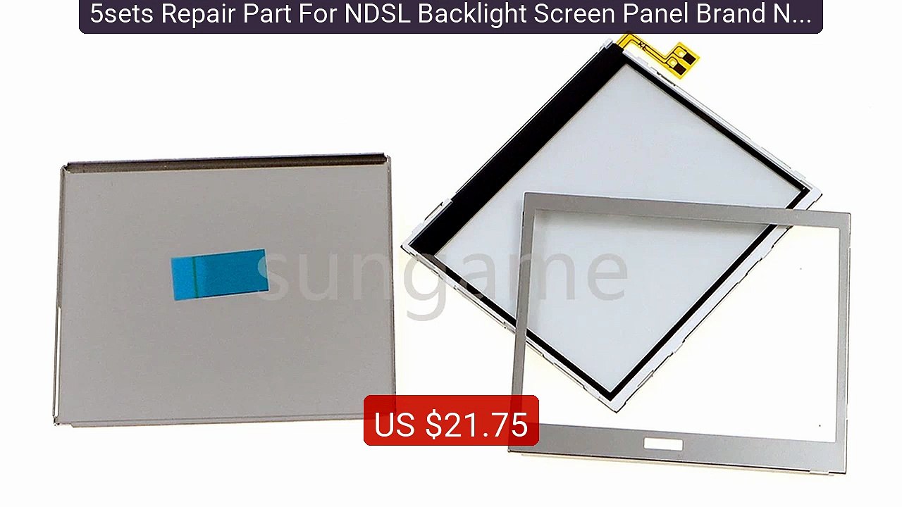 5sets Repair Part For NDSL Backlight Screen Panel Brand New U... -- Amazing Value 2026 | Must Have!