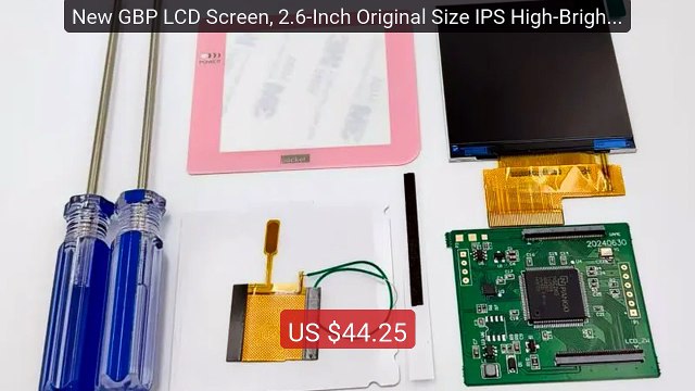 New GBP LCD Screen, 2.6-Inch Original Size IPS High-Brightn... Top Pick 2026 | Unbeatable Price!