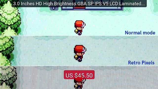 3.0 Inches HD High Brightness GBA SP IPS V5 LCD Laminated S... Top Pick 2026 | Unbeatable Price!