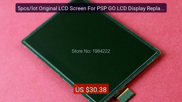 5pcs/lot Original LCD Screen For PSP GO LCD Display Replaceme... Amazing Value 2026 | Must Have!