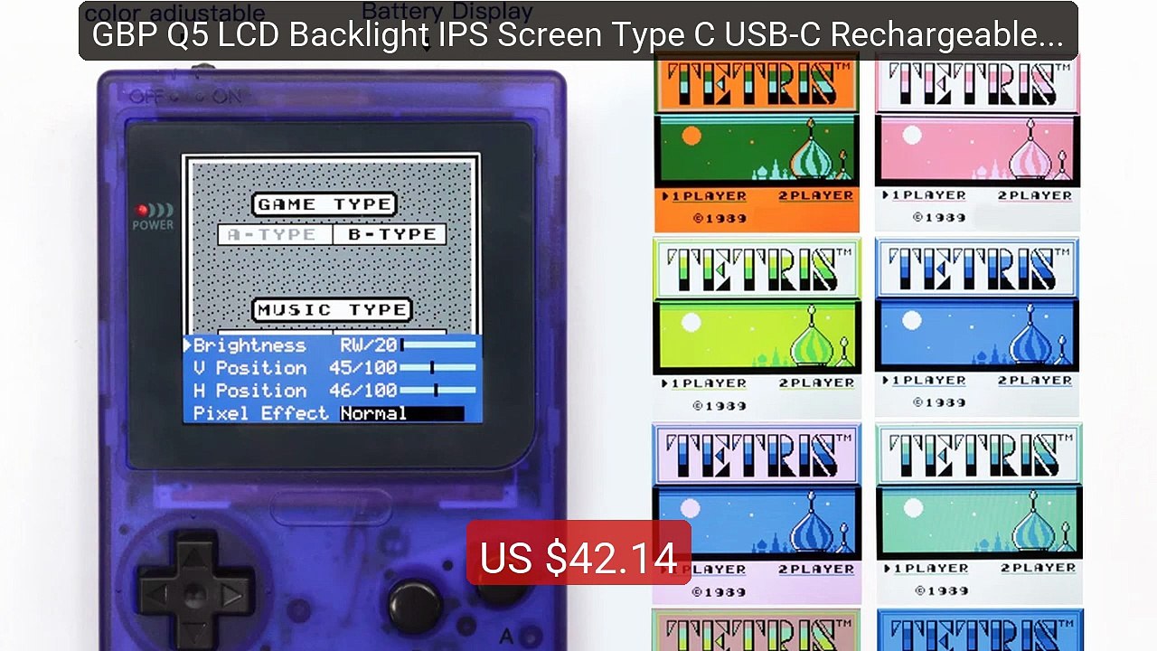 GBP Q5 LCD Backlight IPS Screen Type C USB-C Rechargeable Batt... -- Hot Deal 2026 | Limited Offer!