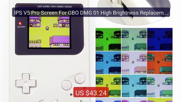 IPS V5 Pro Screen For GBO DMG 01 High Brightness Replacements ... Best Buy 2026 | Great Quality!