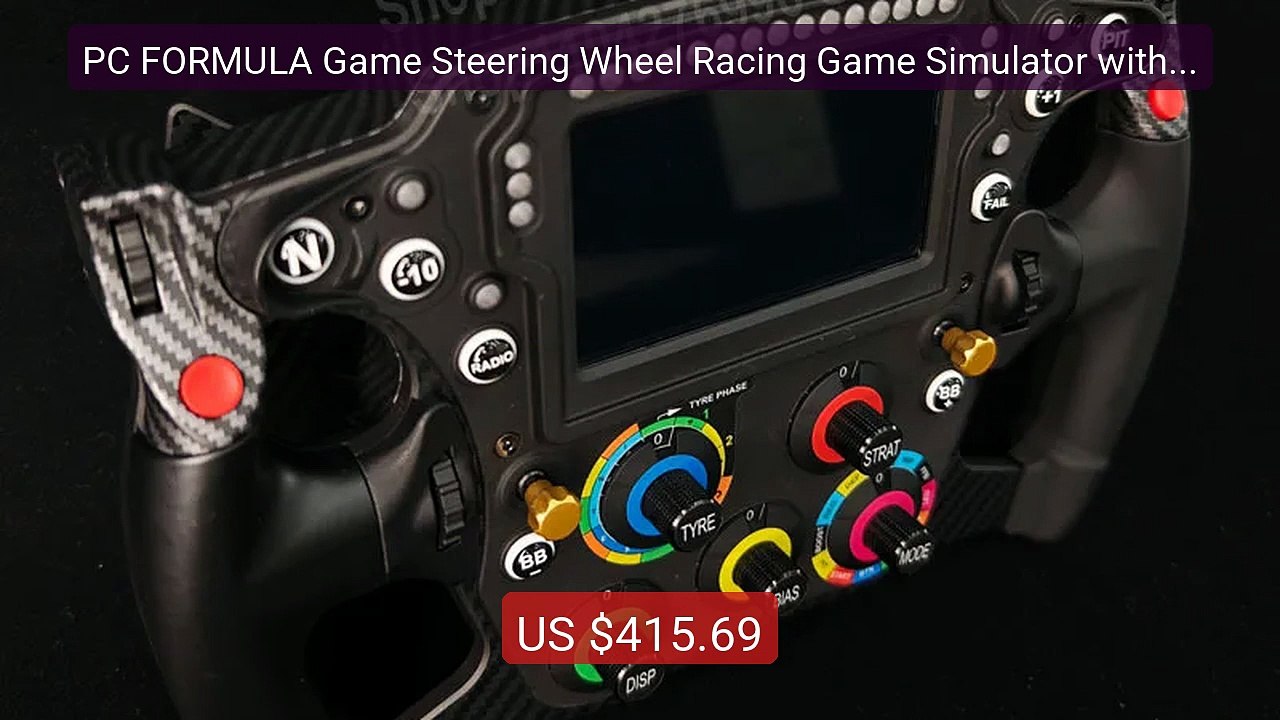 PC FORMULA Game Steering Wheel Racing Game Simulator with 4.3-inch... -- Best Deal 2026 | Shop Now!