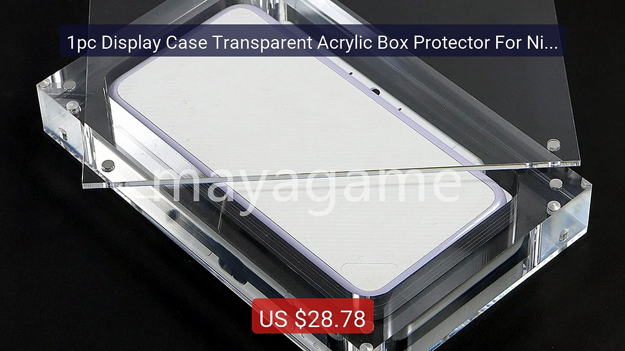 1pc Display Case Transparent Acrylic Box Protector For Nintend NEW... -- Best Deal 2026 | Shop Now!