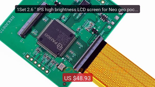 1Set 2.6 IPS high brightness LCD screen for Neo geo pocket c... Hot Deal 2026 | Limited Offer!