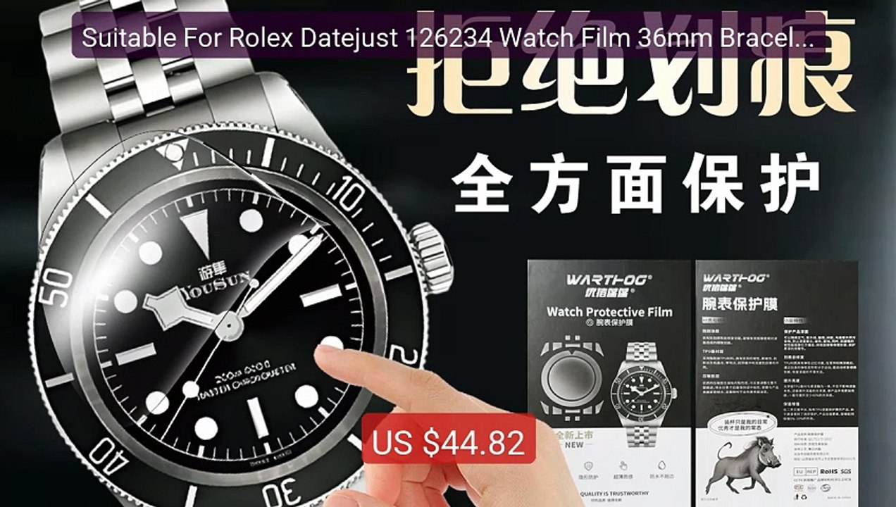 Suitable For Rolex Datejust 126234 Watch Film 36mm Bracelet... -- Top Pick 2026 | Unbeatable Price!