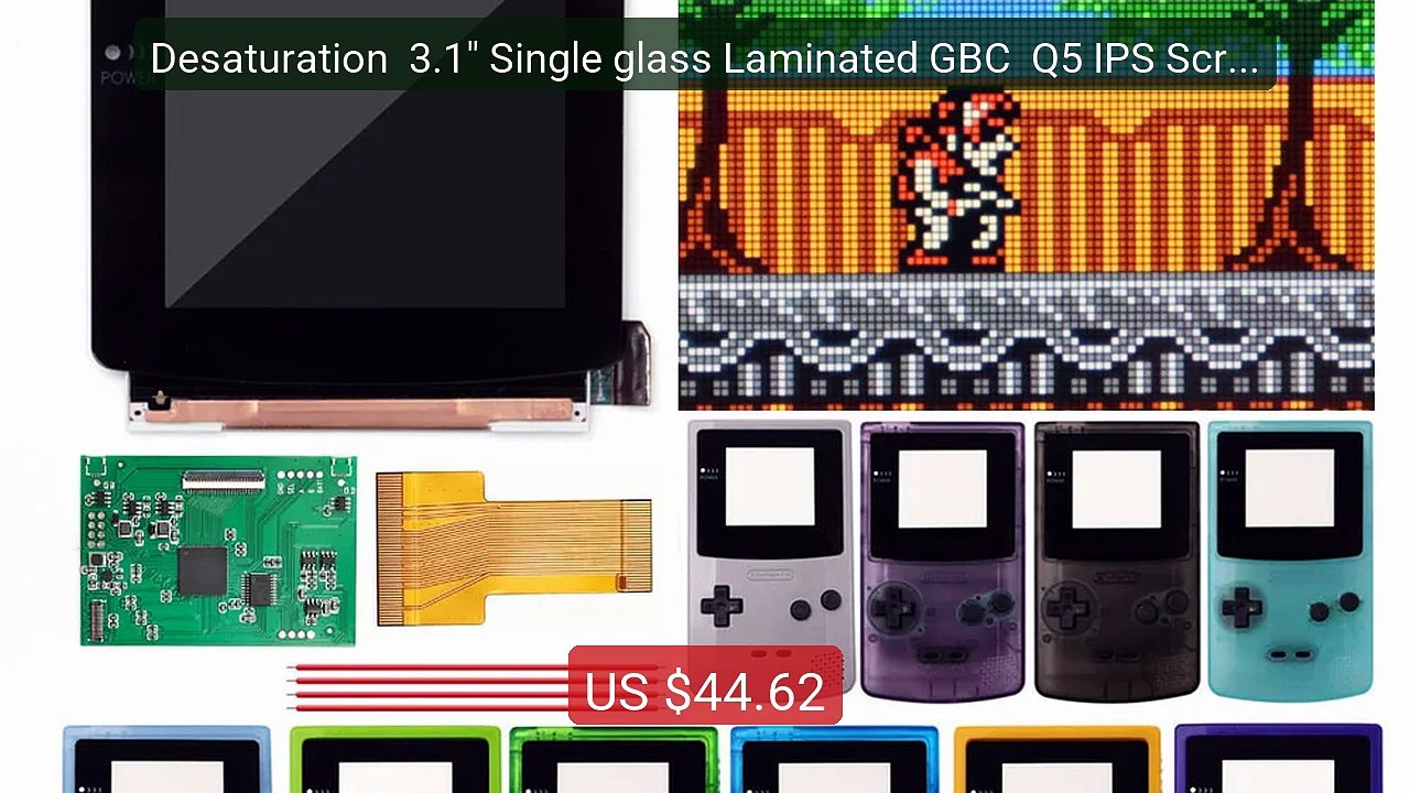 Desaturation  3.1" Single glass Laminated GBC  Q5 IPS Screen ... -- Amazing Value 2026 | Must Have!