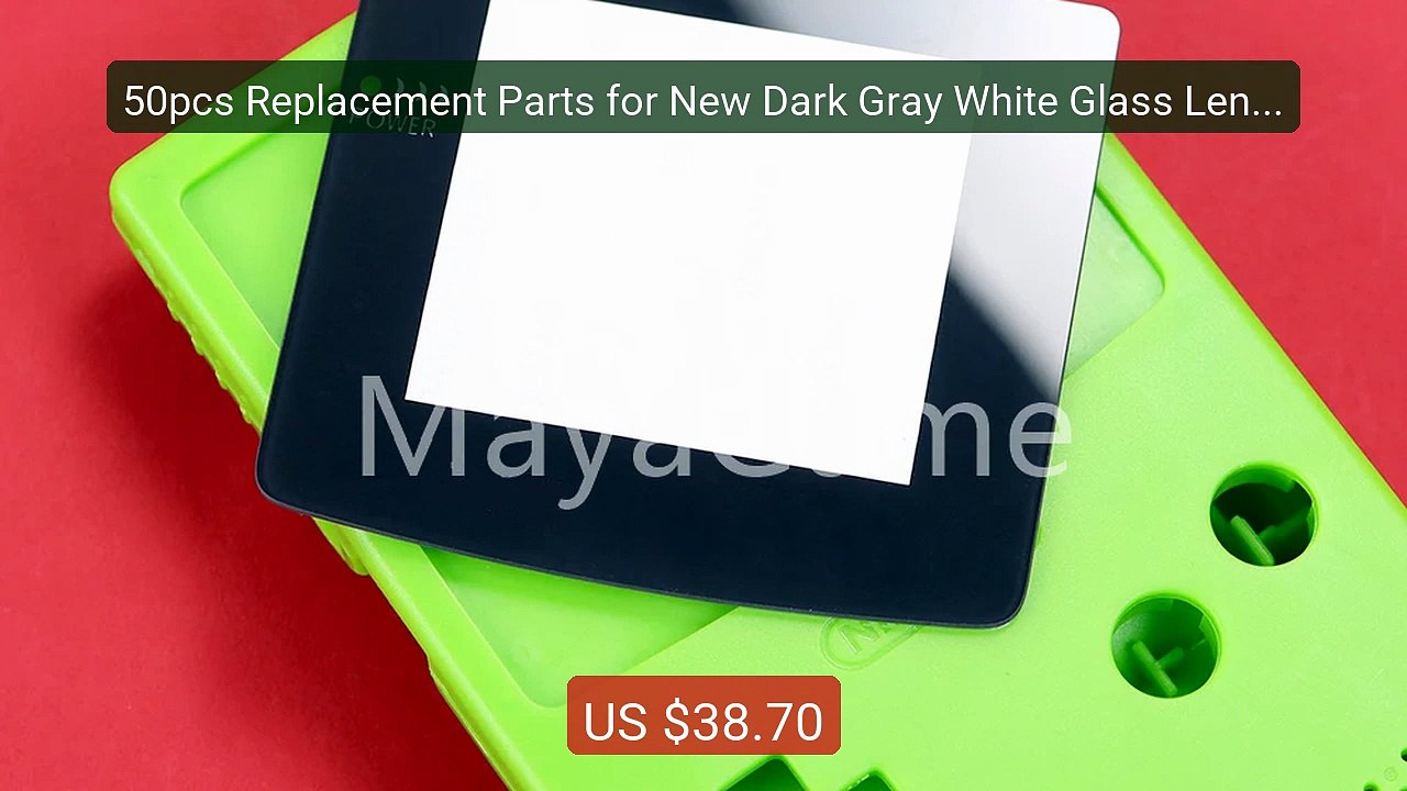 50pcs Replacement Parts for New Dark Gray White Glass Lens Screen ... -- Best Deal 2026 | Shop Now!