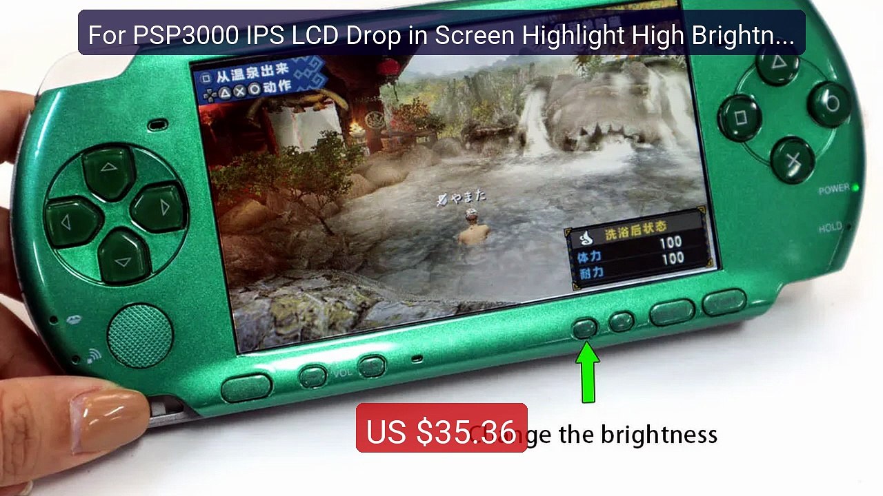 For PSP3000 IPS LCD Drop in Screen Highlight High Brightness For P... -- Best Deal 2026 | Shop Now!