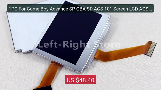 1PC For Game Boy Advance SP GBA SP AGS 101 Screen LCD AGS-101 ... Best Buy 2026 | Great Quality!