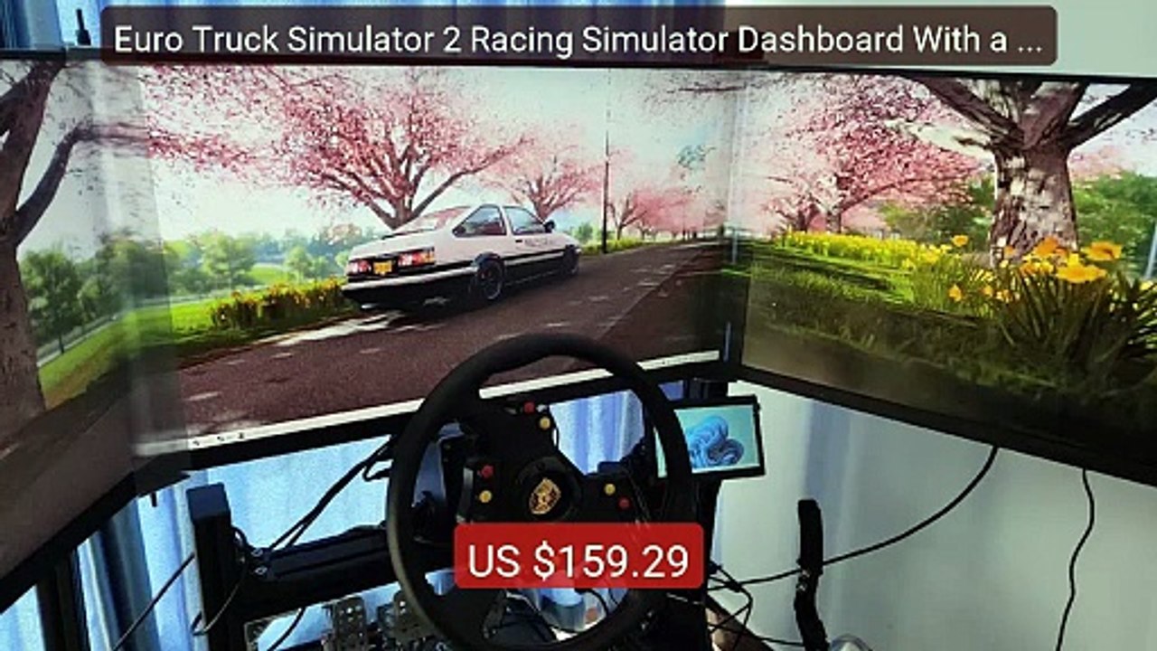 Euro Truck Simulator 2 Racing Simulator Dashboard With a 7-inch La... -- Best Deal 2026 | Shop Now!