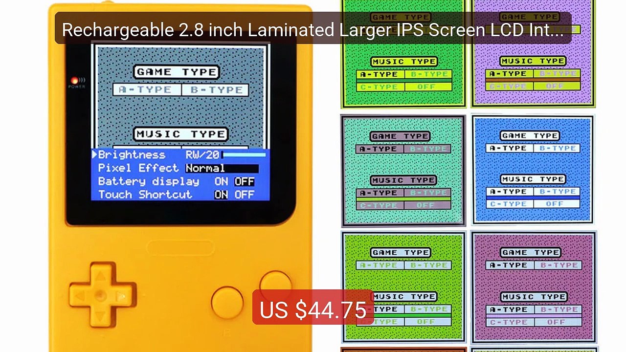 Rechargeable 2.8 inch Laminated Larger IPS Screen LCD Integer... -- Amazing Value 2026 | Must Have!