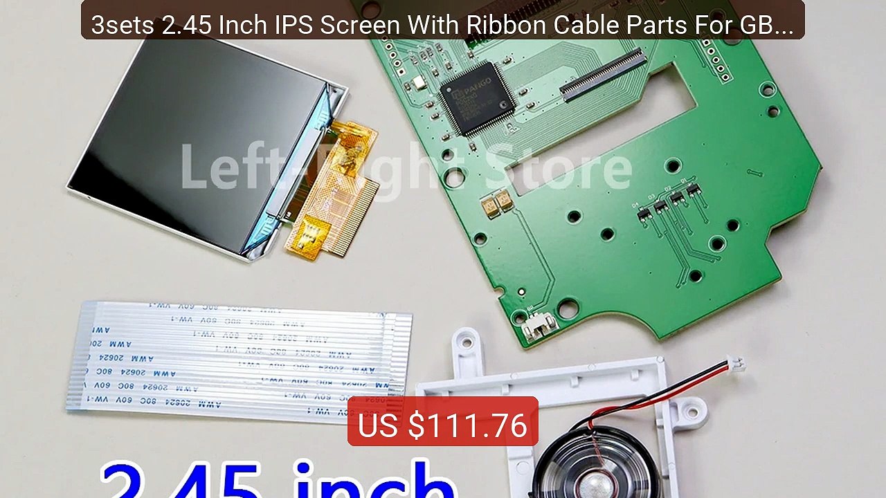 3sets 2.45 Inch IPS Screen With Ribbon Cable Parts For GB V4 DMG I... -- Best Deal 2026 | Shop Now!