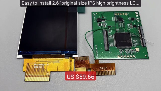 Easy to install 2.6 original size IPS high brightness LCD ... Top Pick 2026 | Unbeatable Price!