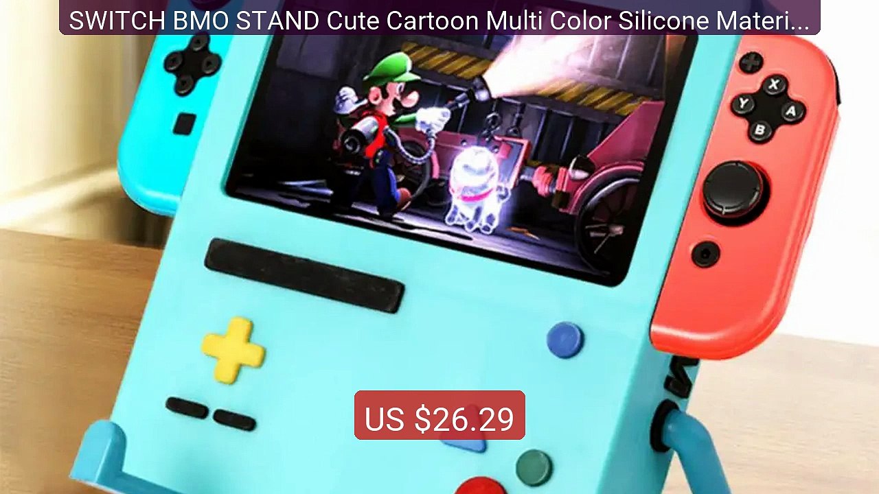SWITCH BMO STAND Cute Cartoon Multi Color Silicone Material Ha... -- Best Buy 2026 | Great Quality!