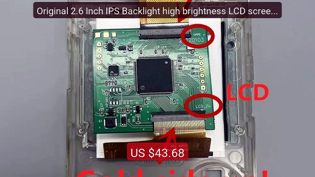 Original 2.6 Inch IPS Backlight high brightness LCD screen Poi... Hot Deal 2026 | Limited Offer!
