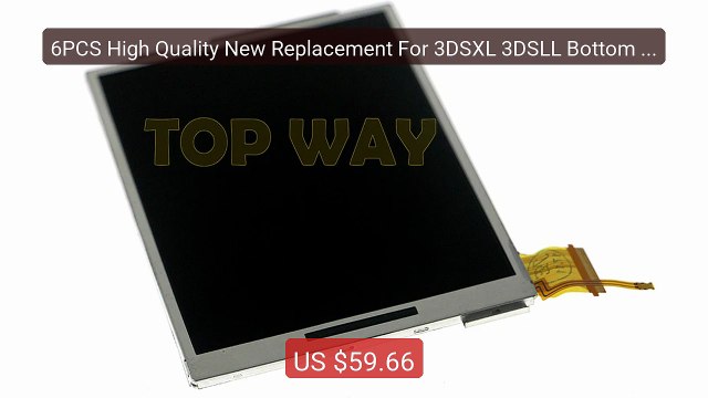 6PCS High Quality New Replacement For 3DSXL 3DSLL Bottom Lower... Hot Deal 2026 | Limited Offer!