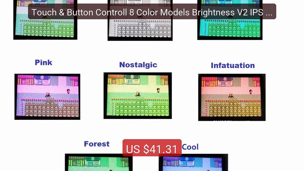 Touch & Button Controll 8 Color Models Brightness V2 IPS Back... -- Amazing Value 2026 | Must Have!
