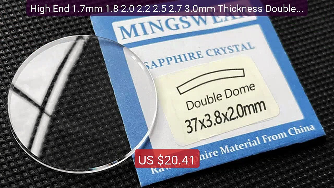 High End 1.7mm 1.8 2.0 2.2 2.5 2.7 3.0mm Thickness Double Dome... -- Hot Deal 2026 | Limited Offer!