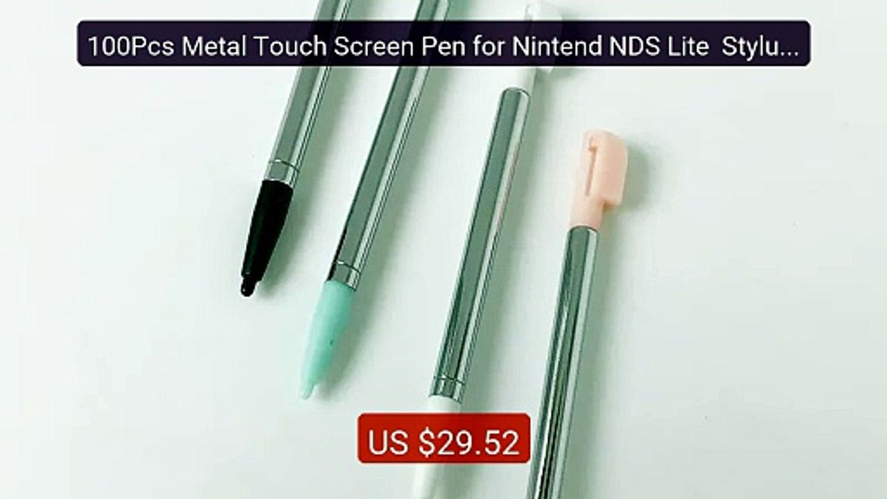 100Pcs Metal Touch Screen Pen for Nintend NDS Lite  Stylus ... -- Top Pick 2026 | Unbeatable Price!
