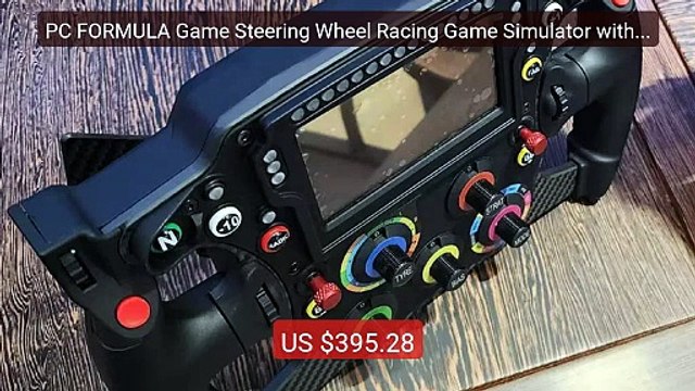 PC FORMULA Game Steering Wheel Racing Game Simulator with 4.0/4.3-... Best Deal 2026 | Shop Now!