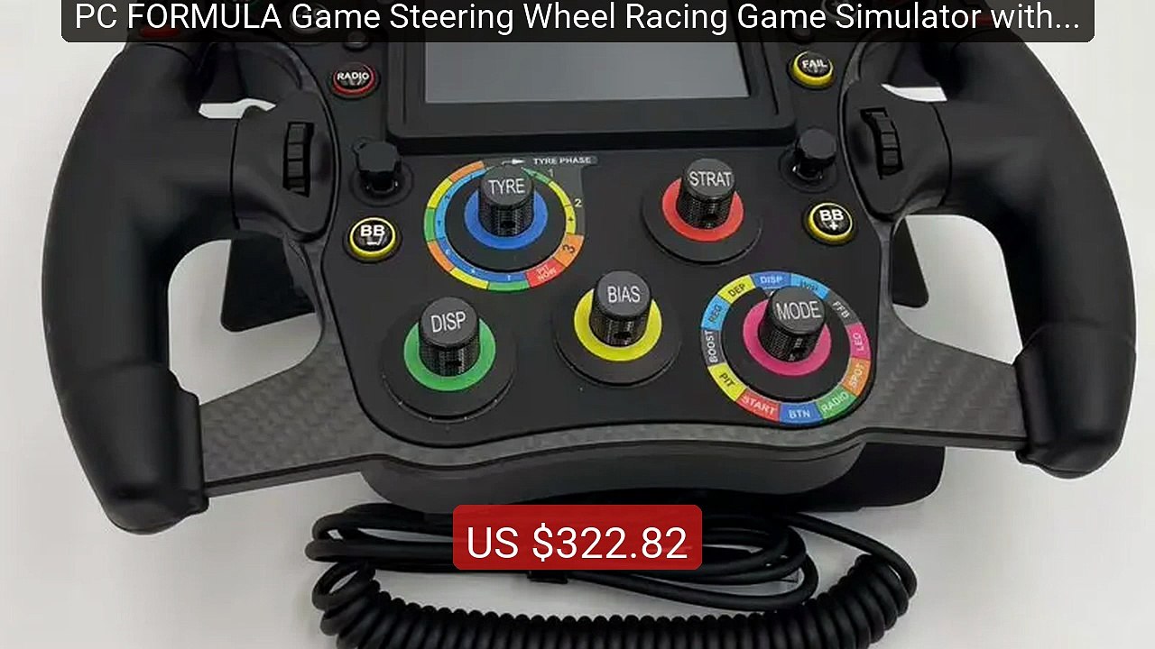 PC FORMULA Game Steering Wheel Racing Game Simulator with 4... -- Top Pick 2026 | Unbeatable Price!