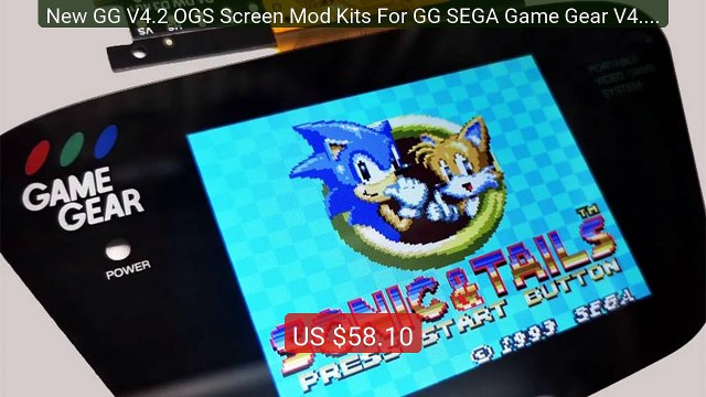 New GG V4.2 OGS Screen Mod Kits For GG SEGA Game Gear V4.1 ... Top Pick 2026 | Unbeatable Price!
