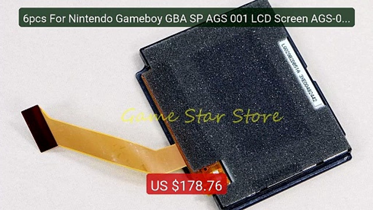 6pcs For Nintendo Gameboy GBA SP AGS 001 LCD Screen AGS-001 Displa... -- Best Deal 2026 | Shop Now!
