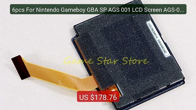 6pcs For Nintendo Gameboy GBA SP AGS 001 LCD Screen AGS-001 Displa... Best Deal 2026 | Shop Now!