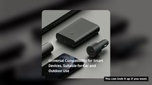 Xiaomi Mi Car Charger 100W MAX 1A1C Fast Charging Dual-port USB-A USB-C Smart Device Fully Compatibl