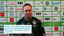Ricky speaks about Raiders debutant