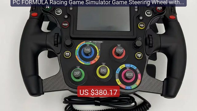 PC FORMULA Racing Game Simulator Game Steering Wheel with 4.3-inch ... Top Rated 2026 | Buy Now!