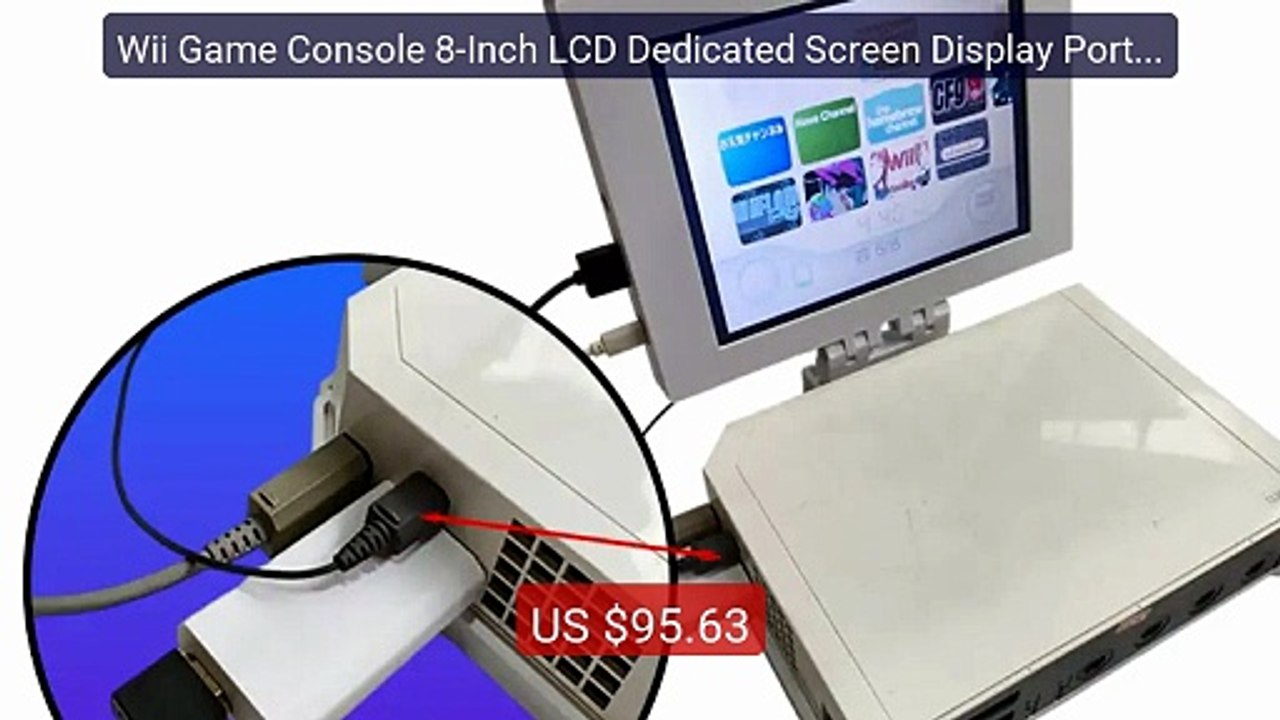 Wii Game Console 8-Inch LCD Dedicated Screen Display Portable ... -- Best Buy 2026 | Great Quality!