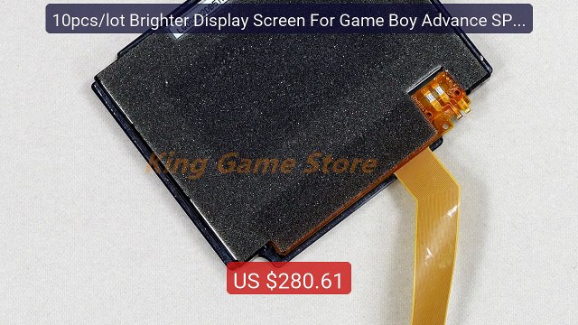 10pcs/lot Brighter Display Screen For Game Boy Advance SP GBA ... Best Buy 2026 | Great Quality!
