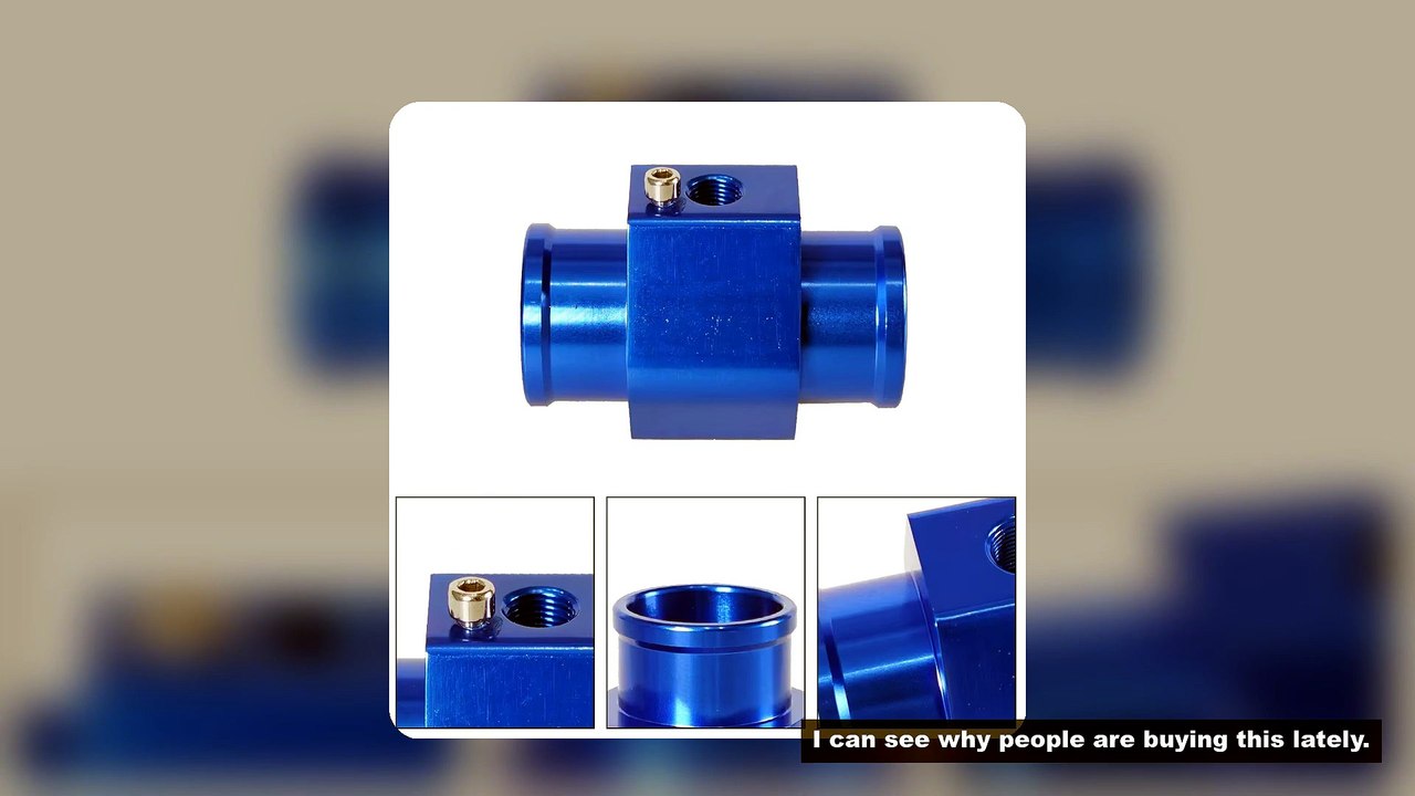 Aluminum Water Temp Gauge Radiator Temperature 26mm/28mm/30mm/32mm/34mm/36mm/38mm/40mm Water Temp Jo